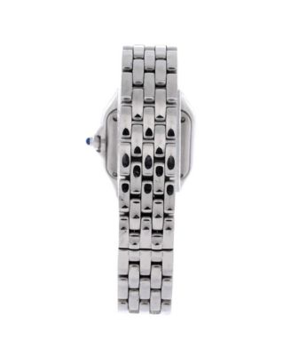  Panthere de Cartier Quartz Watch in Stainless Steel with Diamond Bezel 22mm