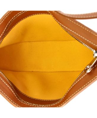   Hirondelle Shoulder Bag Coated Canvas and Leather