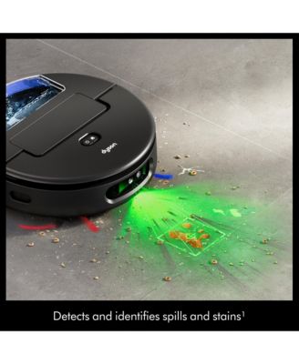 Spot+Scrub Ai Wet and Dry Robot Vacuum | Matched Black/Blue