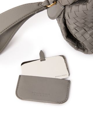 Gioco Intrecciato Woven Leather Handbag