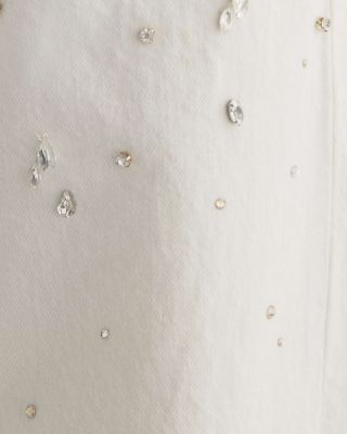 High Rise Barrel Jeans in Opal Radiance