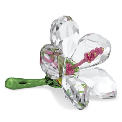 Florere Collection Hibiscus Crystal Figurine