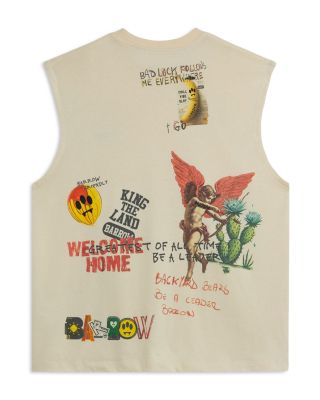 Patch Logo Sleeveless T-Shirt