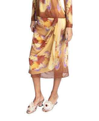  Sunburst Sarong Skirt