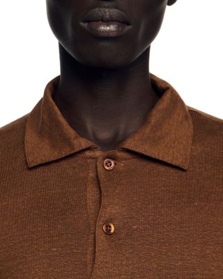 Beach Linen Polo Shirt