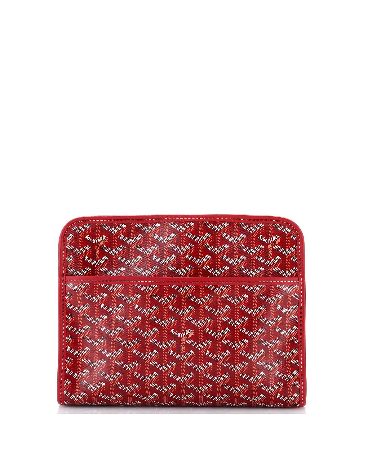 Pre-Owned Goyard Mm Jouvence Toiletry Pouch Coated Canvas