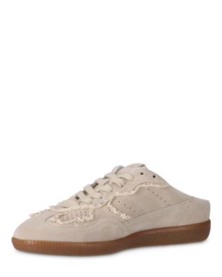 Women's TB.490 Mule Crochet Cream Leather Sneakers