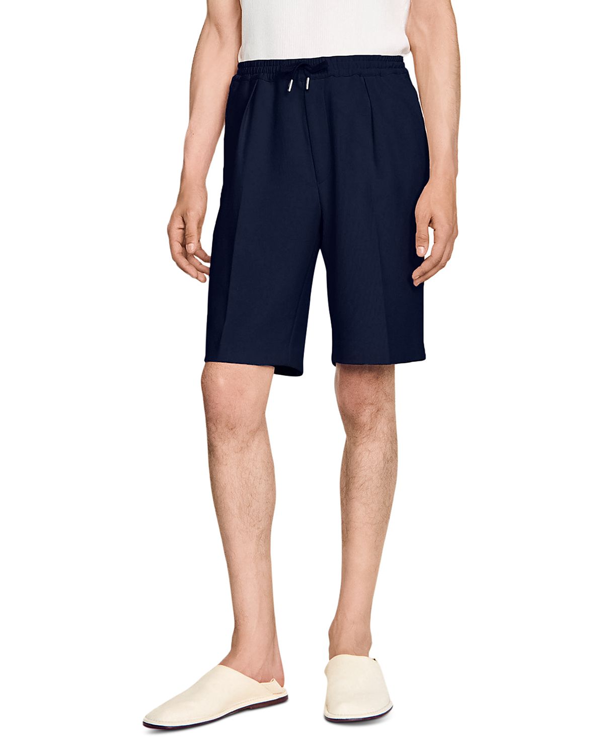 Sandro Jersey Bermuda Shorts