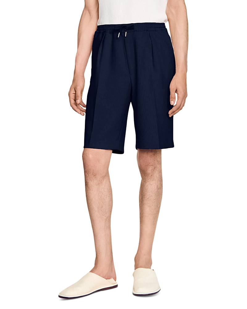 Sandro Jersey Bermuda Shorts