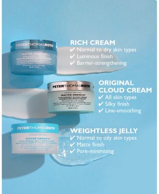 Water Drench Hyaluronic Cloud Cream Hydrating Refillable Moisturizer 1.7 oz.
