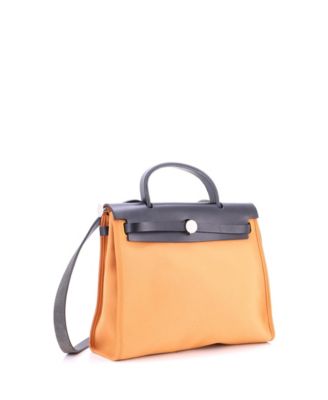 31 Herbag Zip Leather and Toile