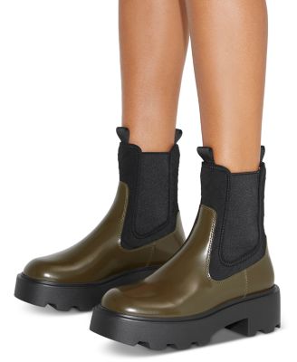 Women's T Monogram Stretch Chelsea Boots