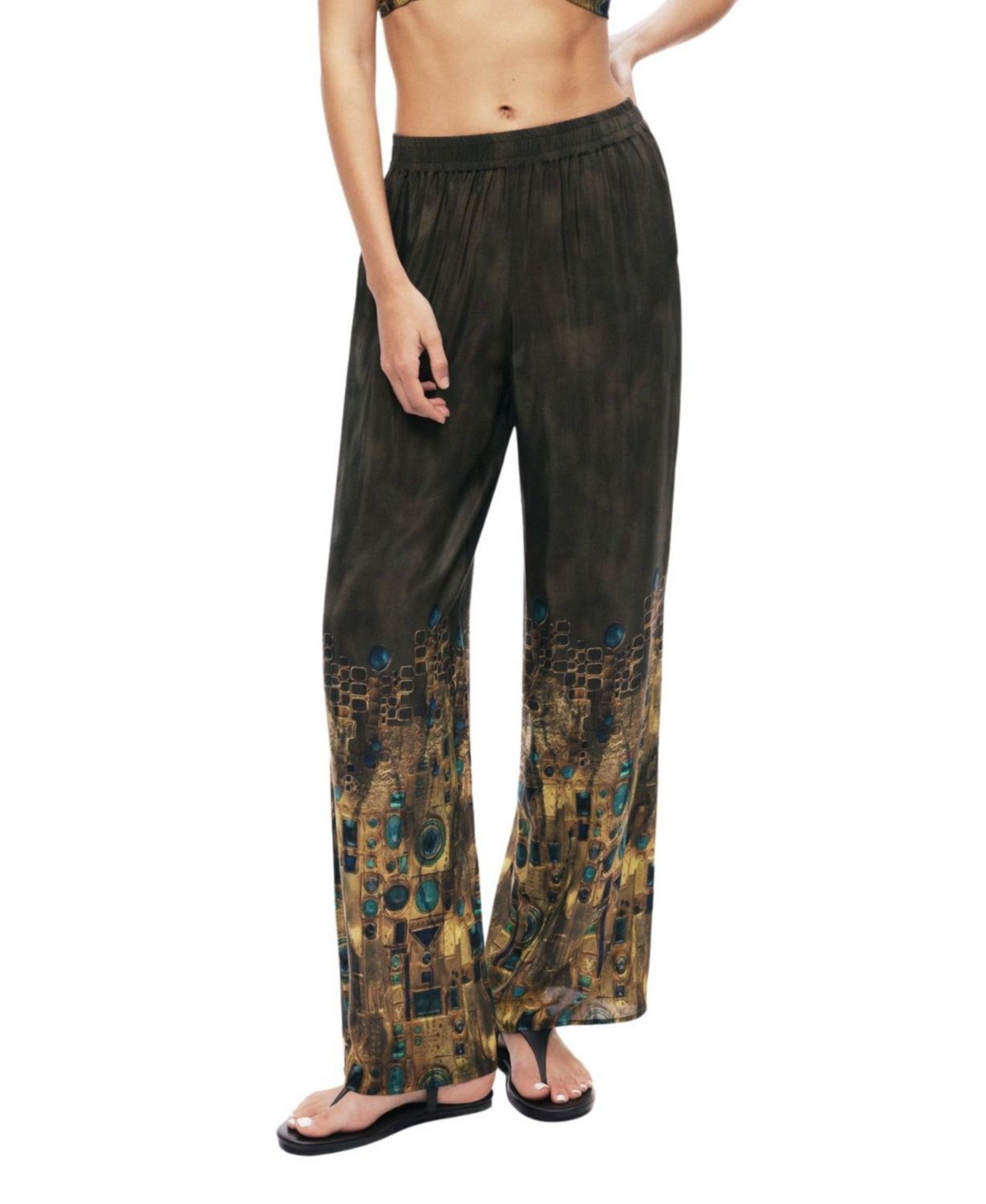 Straight-Leg Pants