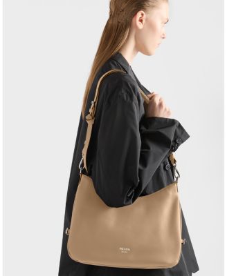 Fold Large Leather Shoulder Bag