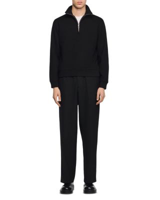 Cotton Half-Zip Sweater