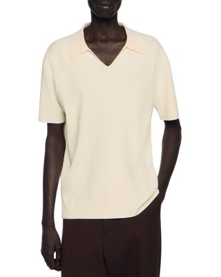 Stretch Knit Polo Shirt