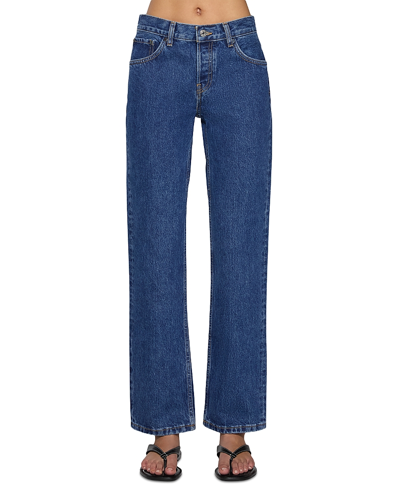 Eb Denim Ariel Mid Rise Wedgie Jeans in Manhattan