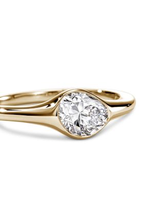 14K Yellow Gold JH Lovestruck™ Lab Grown Diamond Oval Solitaire Ring