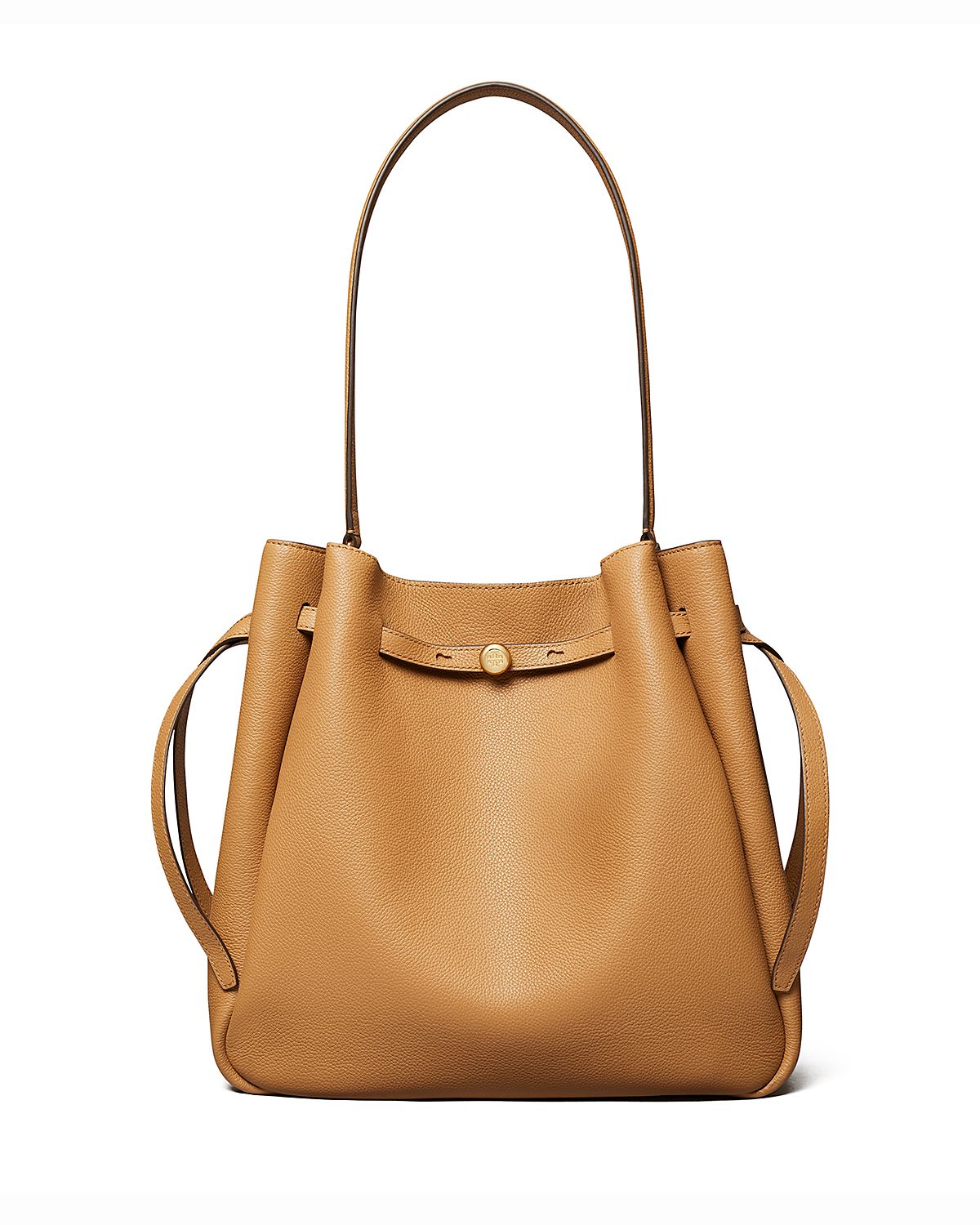 Tory Burch Romy Leather Large Bucket Bag