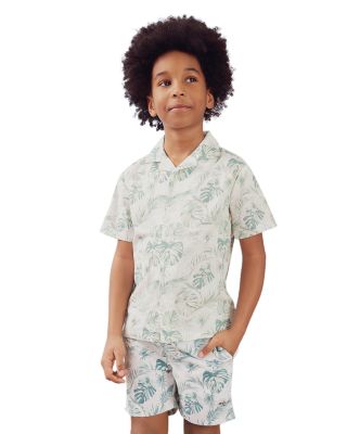 Boys' Palm Fronds Camp Shirt - Little Kid, Big Kid