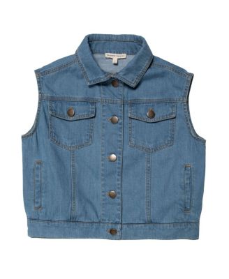 Unisex Denim Vest - Little Kid, Big Kid