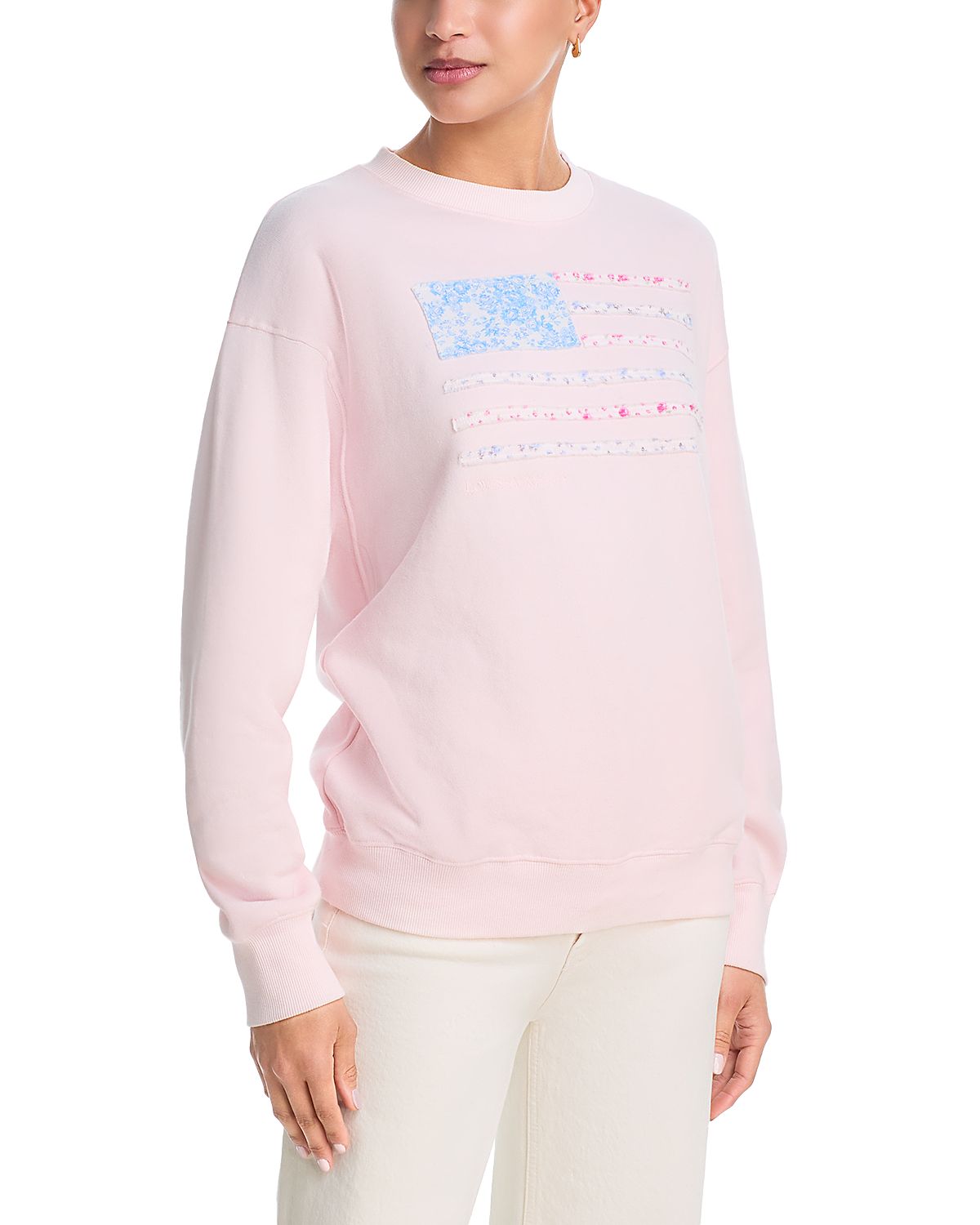 LoveShackFancy Palo Patchwork Pullover
