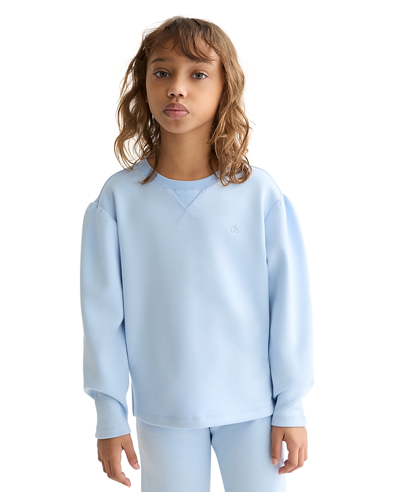 Scotch & Soda Girls' Seasonal Core Relaxed Fit Sweatshirt - Little Kid, Big Kid