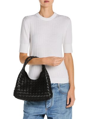 Campana Small Intrecciato Leather Shoulder Bag