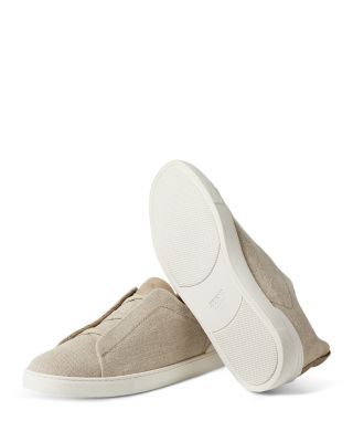 Men's Cotton Linen & Leather Triple Stitch™