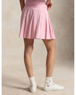 Pleated A Line Performance Skort