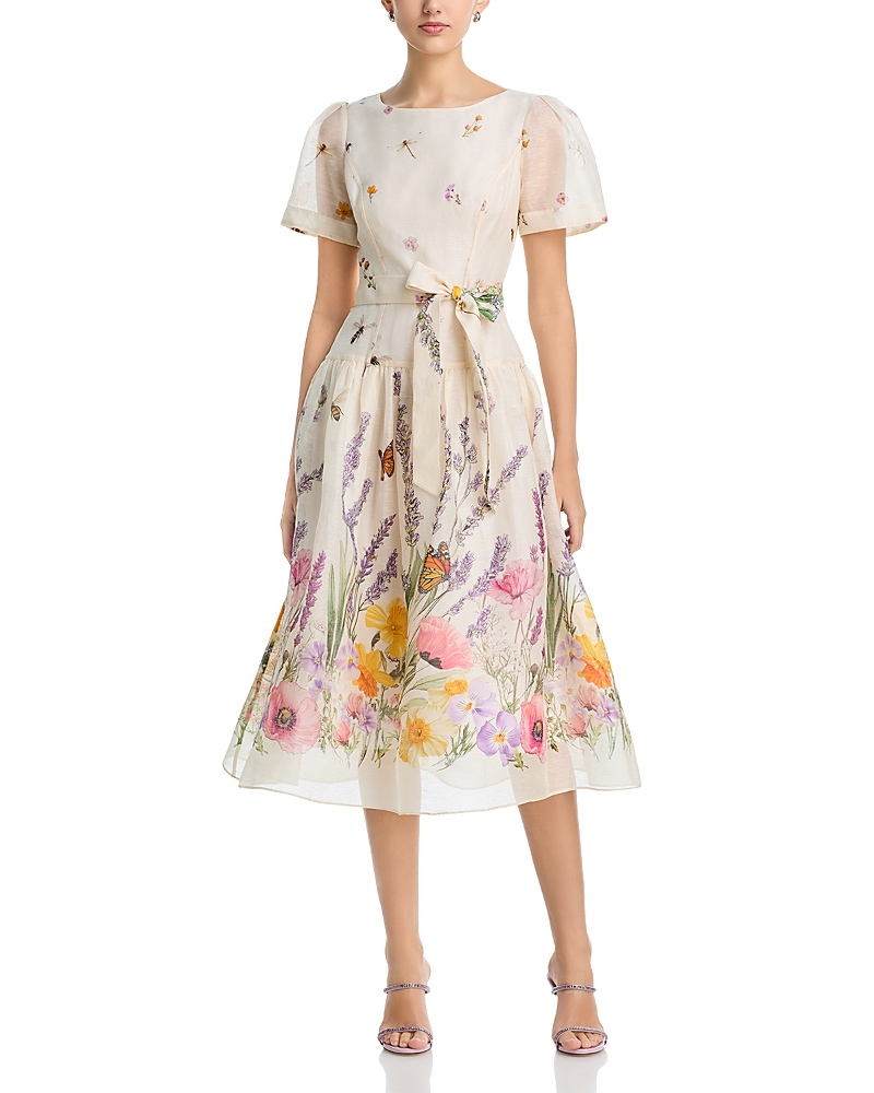 Teri Jon by Rickie Freeman Drop Waist Dress