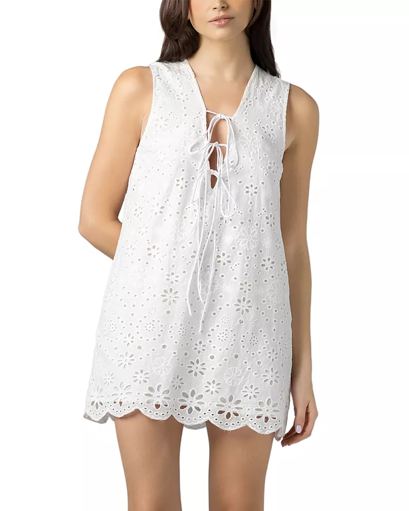 Blanknyc Eyelet Shift Dress