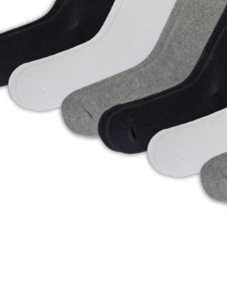 Signature Embroidered Crew Socks, Pack of Six