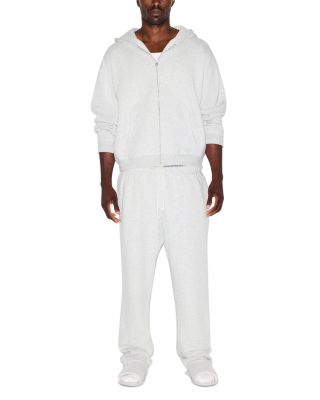 Relaxed Fit Zip Up Hoodie