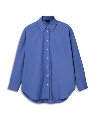 Oversized Cotton Poplin Shirt
