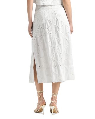 Nydia Open Embroidered Skirt