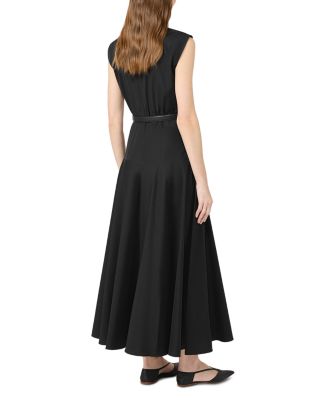 max studio cocktail dresses Max Studio Boatneck Lace Midi Dress Xs