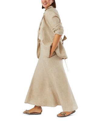 Mrscamera Linen Skirt
