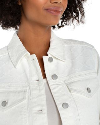 Bracelet Length Cuffed Sleeve Cropped Jacket