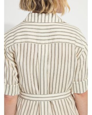 Sleeveless Ruffle Front Woven Maxi Dress