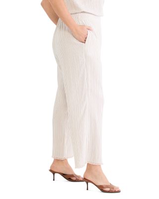 Pinstripe Gauze Pants