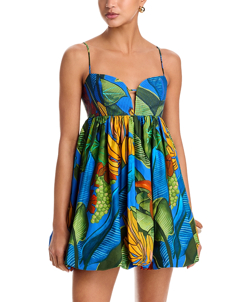 Farm Rio Banana Grapes Mini Dress