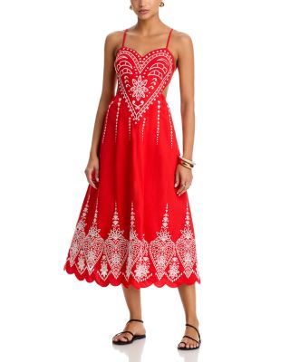 Heart Richilieu Sleeveless Dress