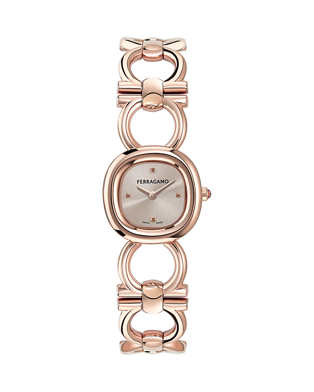 Ferragamo Double Gancini Watch, 25mm