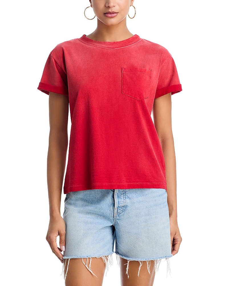 Mother The Cuffed Pocket Sinful Tee