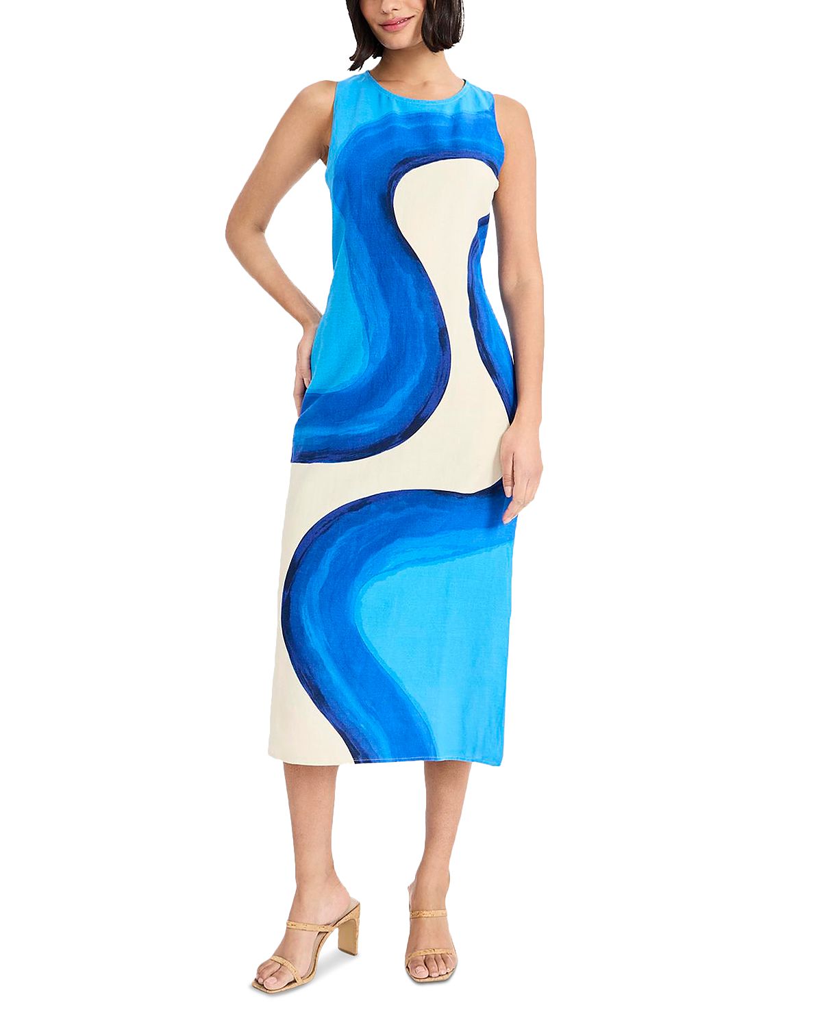 Donna Morgan Sleeveless Midi Dress