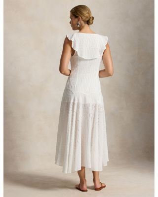 Eyelet Gauze Dress