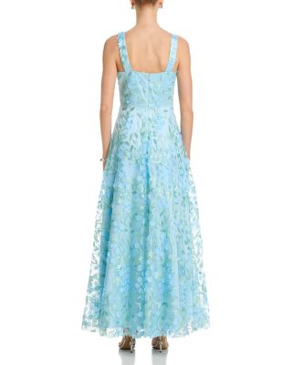 Embroidered 3D Appliqu&eacute; Gown