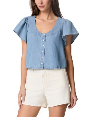Belle Cropped Blouse