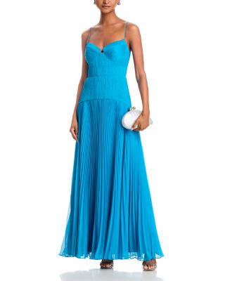 Saylor Pleated Gown
